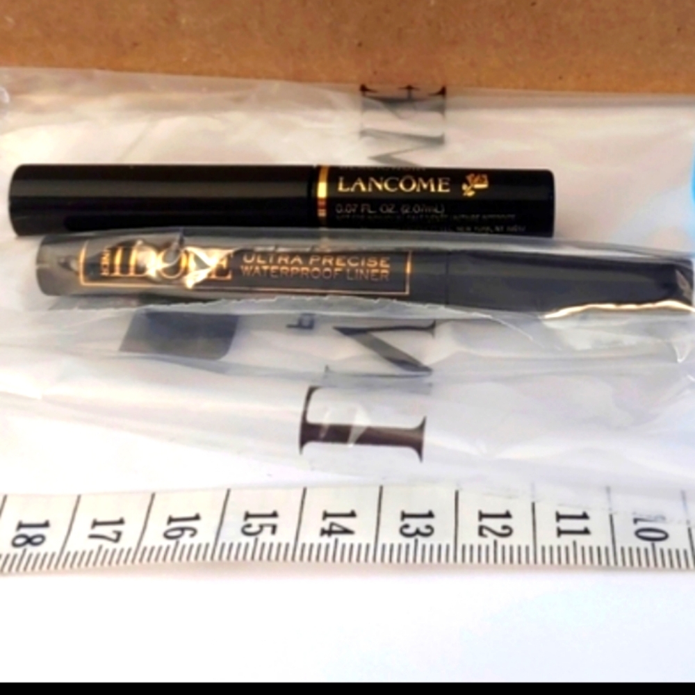 Lancome Eye Makeup Bundle: Idole Eyeliner & High-Definition Mascara